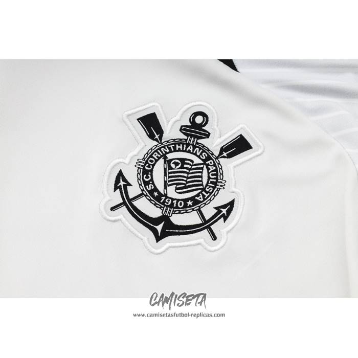 Chandal del Corinthians 2024-2025 Manga Corta Gris - Pantalon Corto